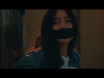Ahn So-hee tape gagged in bondage
