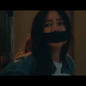 Ahn So-hee tape gagged in bondage