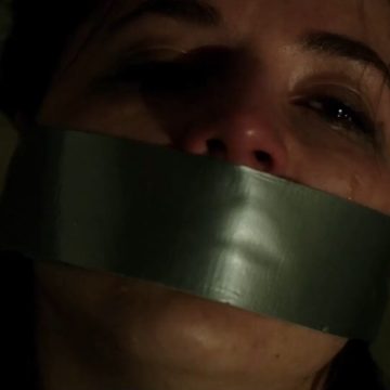 Charlie Murphy Tape Gagged In Bondage