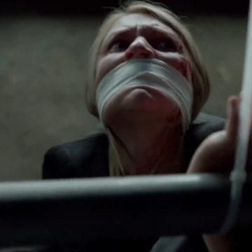 Claire Danes OTM Gagged In Bondage Movie