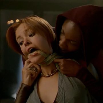 Kristanna Loken and Tiffany Phillips cleave gagged in bondage